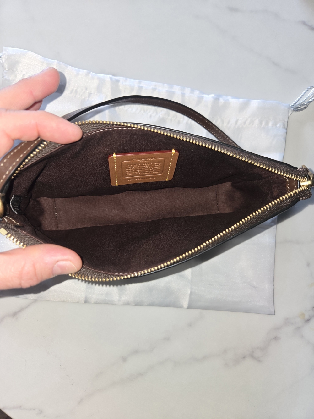 Coach Plaza Bag 22 in Signature Canvas - Picture 5 of 10